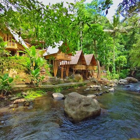 Aksha Riverside Ubud Tampaksiring Exterior photo