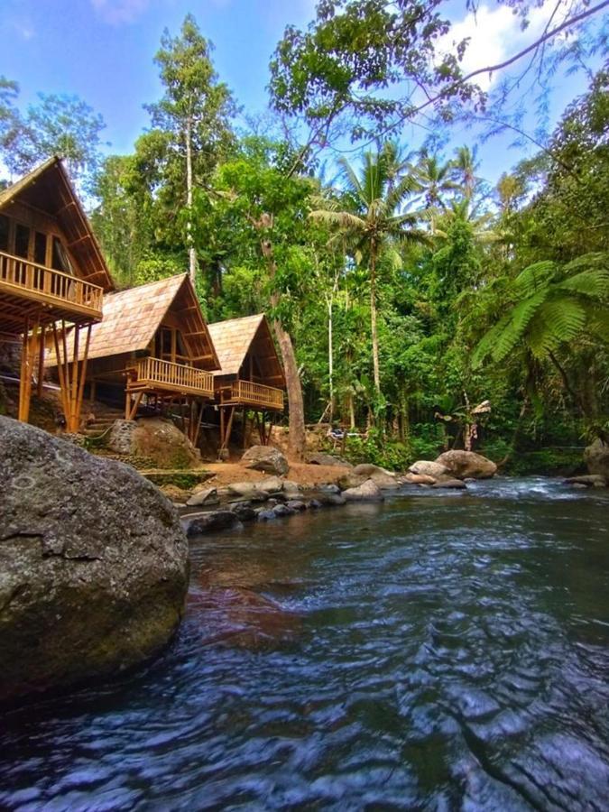 Aksha Riverside Ubud Tampaksiring Exterior photo